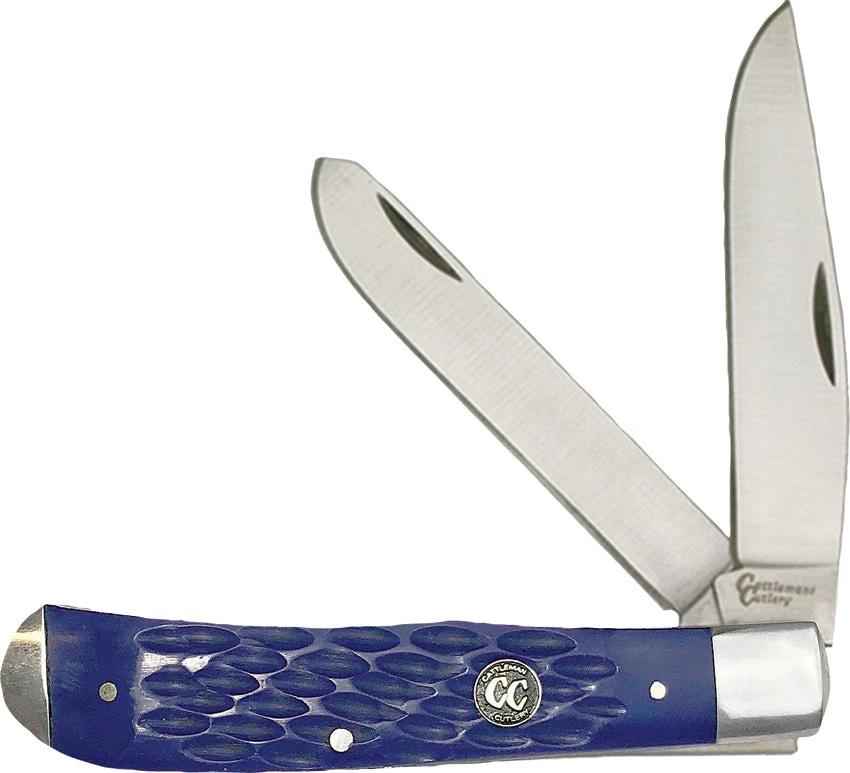 Cattleman's Cutlery Signature Trapper Blue CC0002JBL by Cattleman's Cutlery