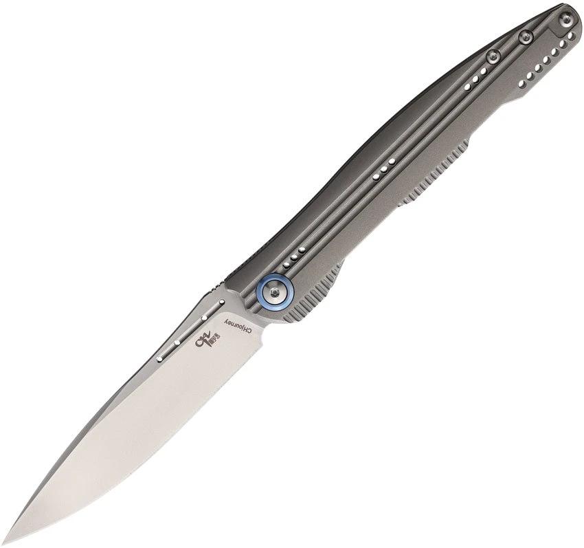 CH KNIVES Journey Framelock Gray M390 CH JOURNEY GRAY by CH KNIVES