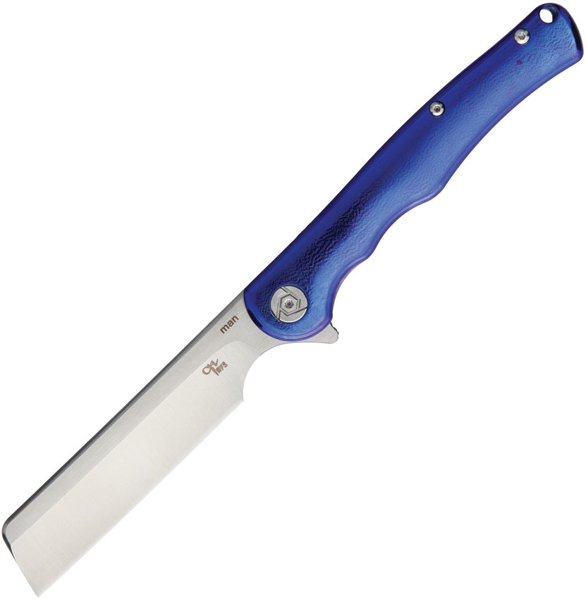 CH KNIVES Man Framelock Blue CH MAN BLUE