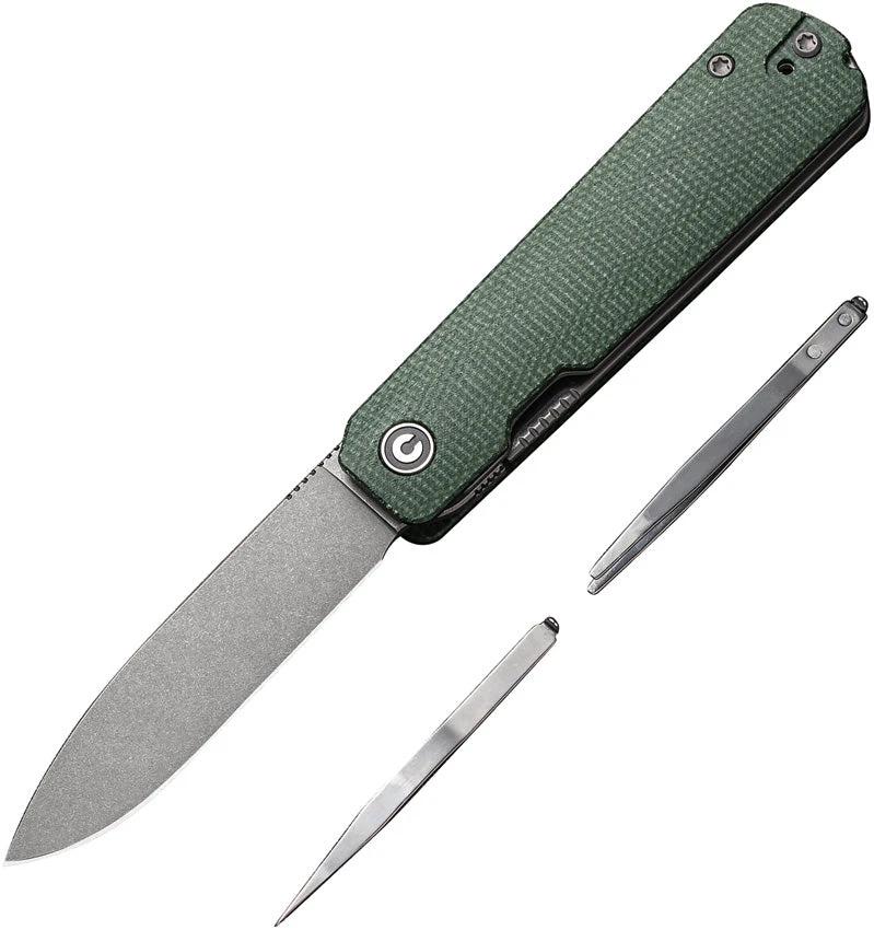 Civivi Sendy Linerlock Green Mic C21004A1 by Civivi