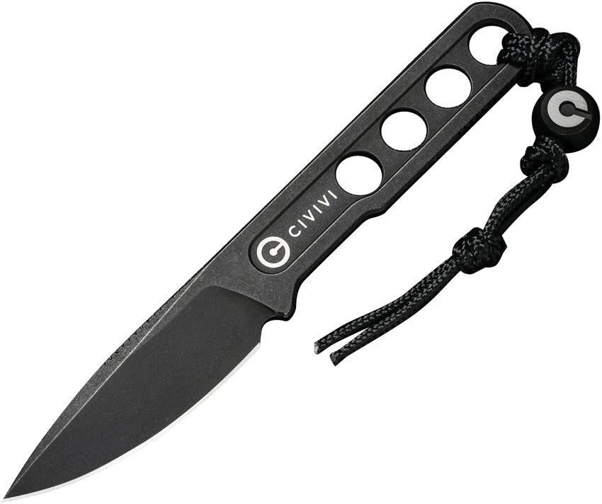 Civivi Circulus Fixed Blade Black C22012-1 by Civivi