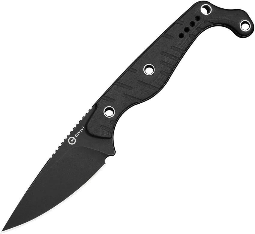 Civivi SOKN Fixed Blade Black C22027-3 by Civivi
