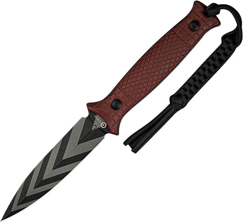 Civivi Perfrico Fixed Blade Burgundy C23026-3 by Civivi