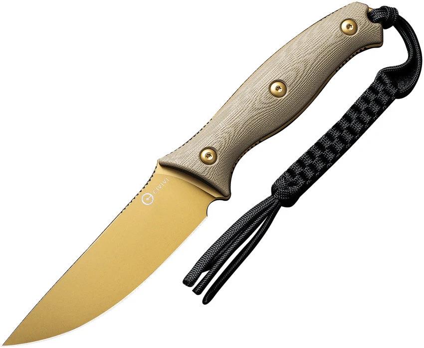 Civivi Stormridge Fixed Blade Tan C230412 by Civivi
