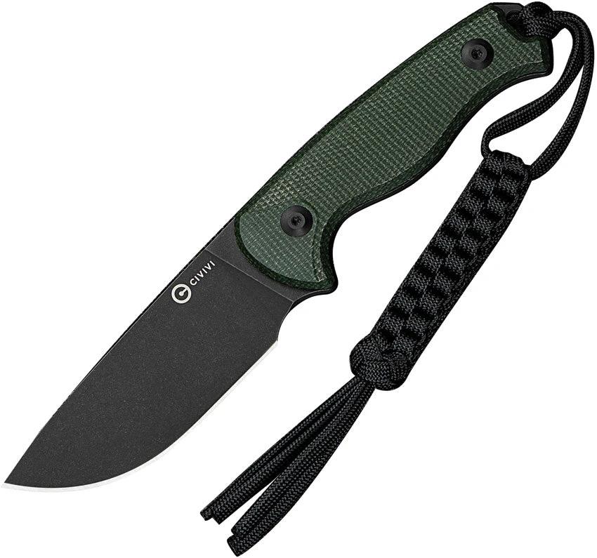 Civivi Timberbark Fixed Blade Grn C23094-3 by Civivi