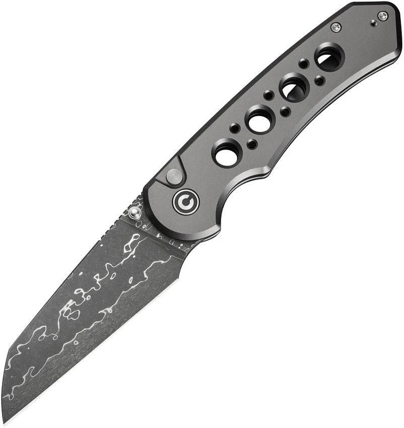 Civivi Pragma Prime Button Lock Gry C24067-DS1 by Civivi