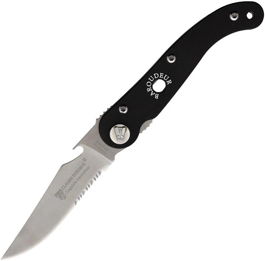 Laguiole Claude Dozorme Baroudeur Linerlock Black 1.10.171.53 by Laguiole Claude Dozorme