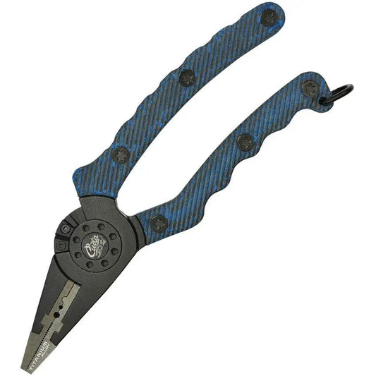 Camillus Cuda Professional Pliers 8 Inch Titanium Jaws With Braid Mono Fluoro Cutters For Anglers by Camillus