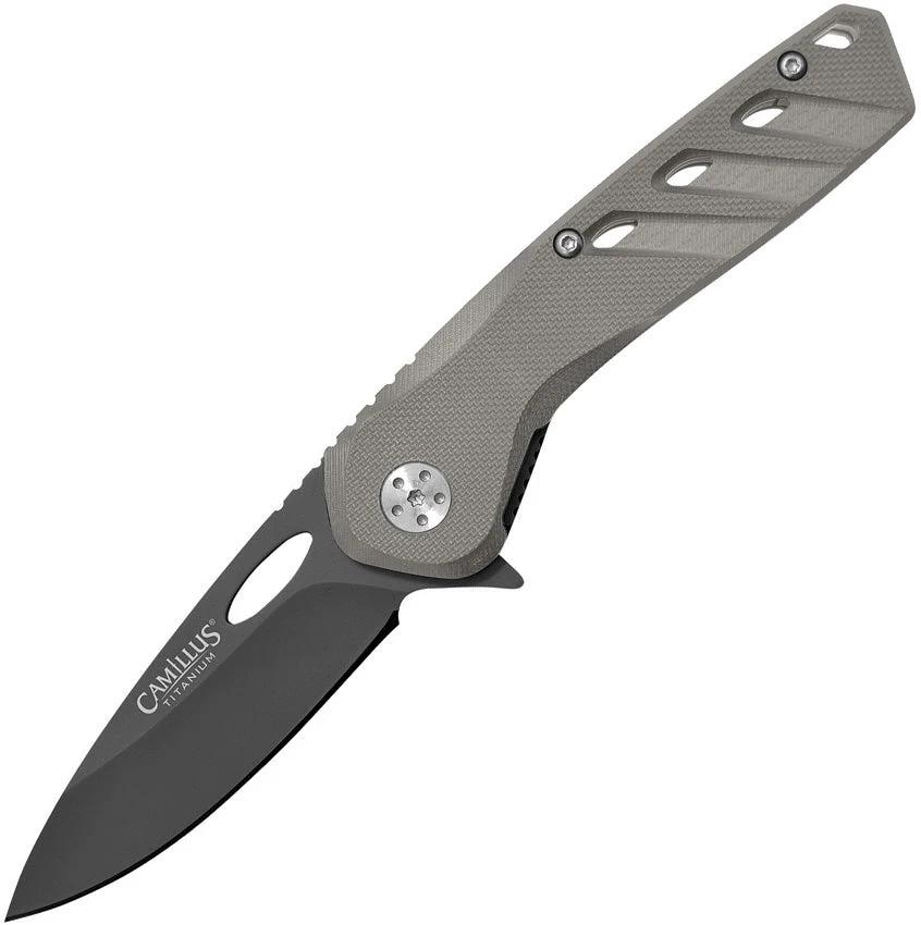 Camillus Slot Linerlock Gray 19802 by Camillus