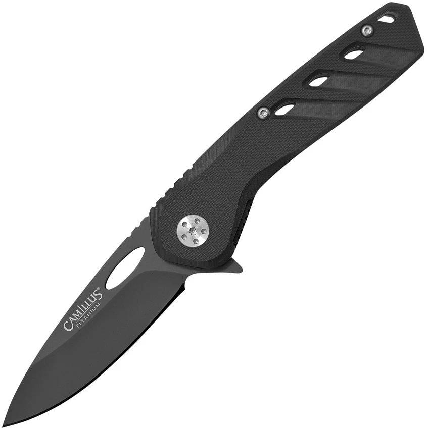 Camillus Slot Linerlock Black 19806 by Camillus