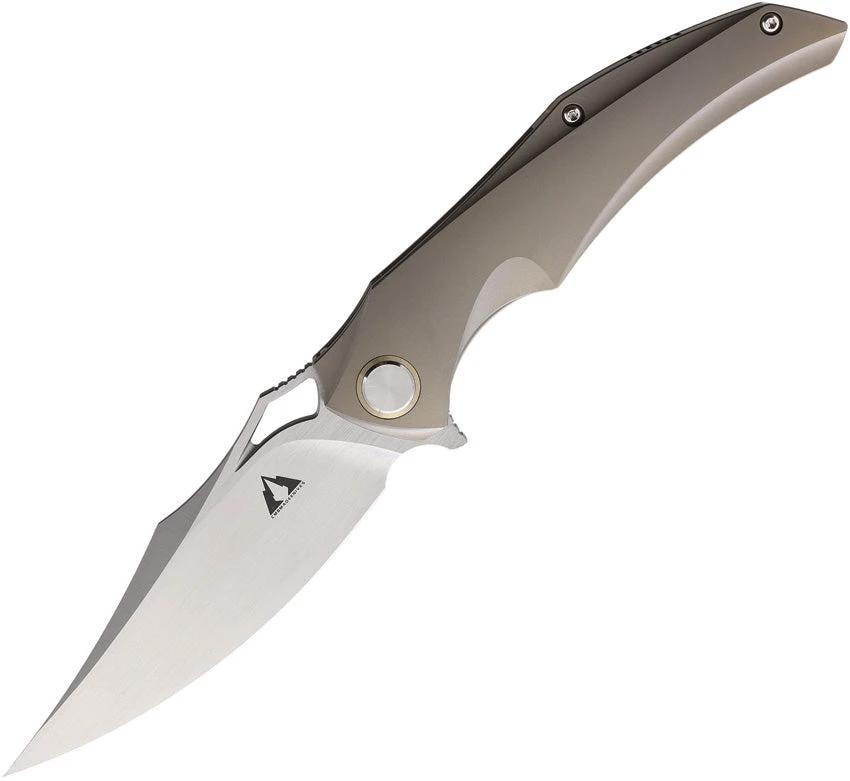 CMB Made Knives Prowler Framelock Gray CMB02G by CMB Made Knives