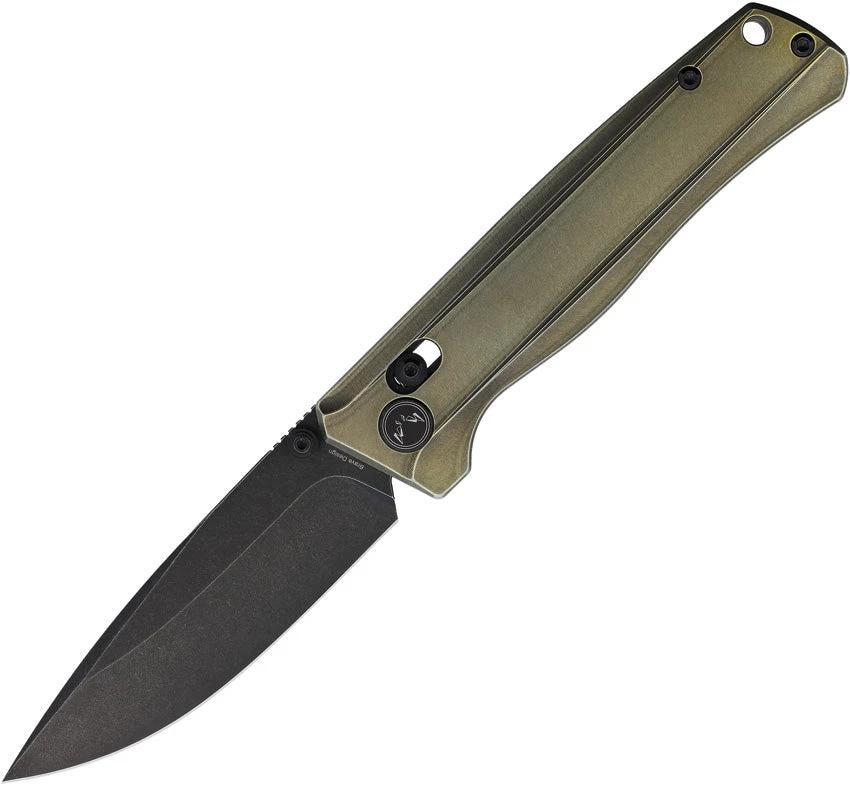 CMB Made Knives Braveman Axis Lock Bronze CMB-17C by CMB Made Knives