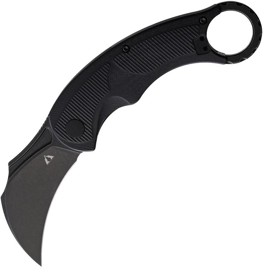 CMB Made Knives Falcon Linerlock Black G10 CMB-C01B by CMB Made Knives