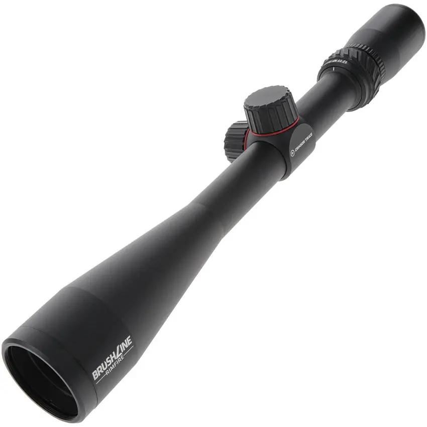 Crimson Trace Brushline 4 To 12x40 Scope For Rimfire Shooters With BDC Reticle And Precision Quick Reset Turrets by Crimson Trace