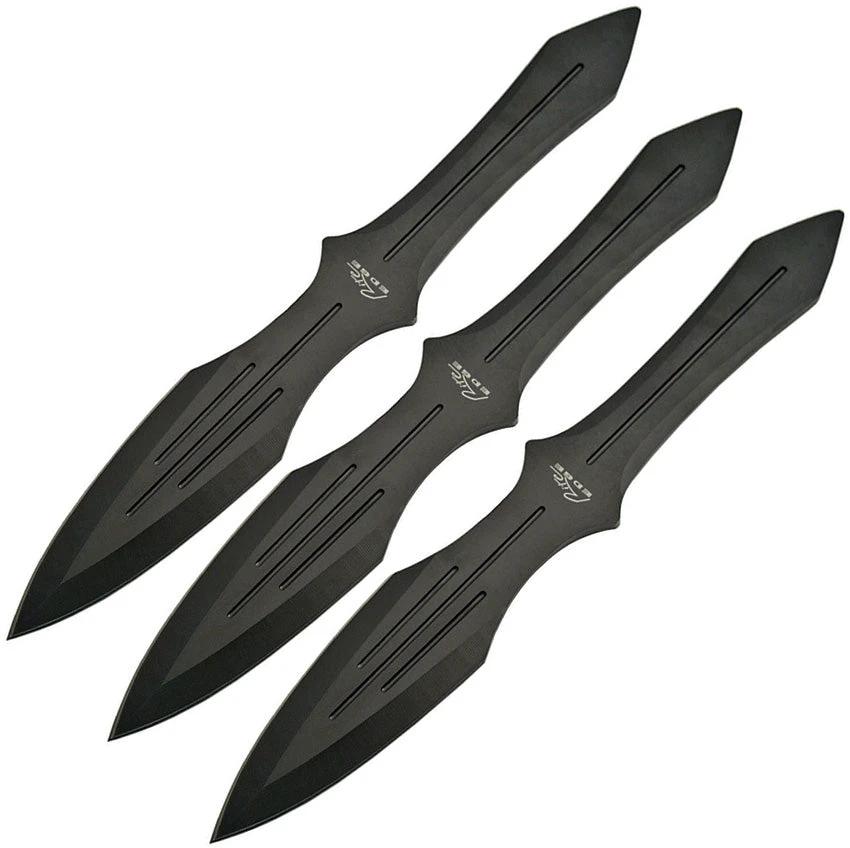 Rite Edge Three Piece Throwing Set Black 211230-BK by Rite Edge