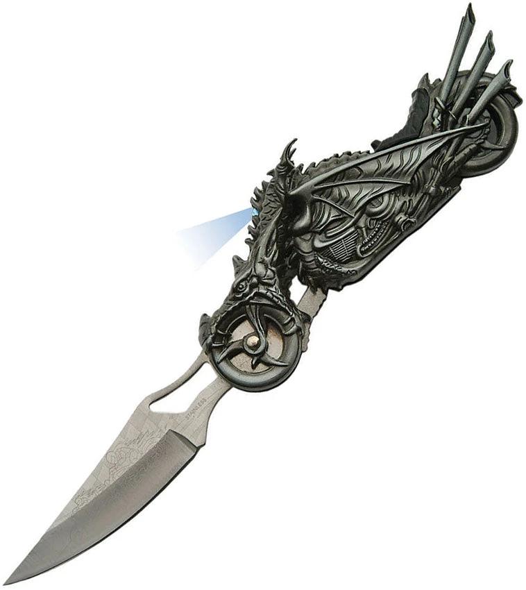 China Made Dragon Rider LED Linerlock 211409 by China Made