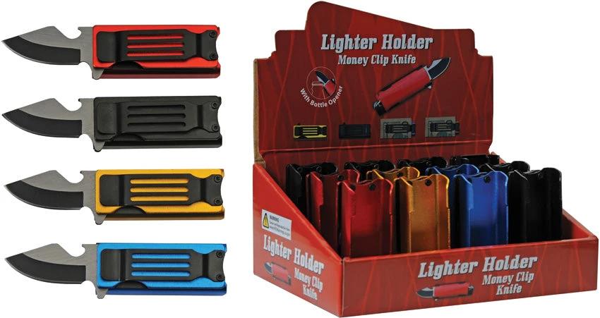 China Made 12pc Lighter Knife Display 211523 by China Made