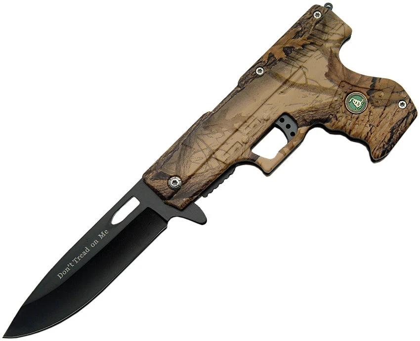Rite Edge Gun Linerlock Camo Dont Tread 300227-SB by Rite Edge