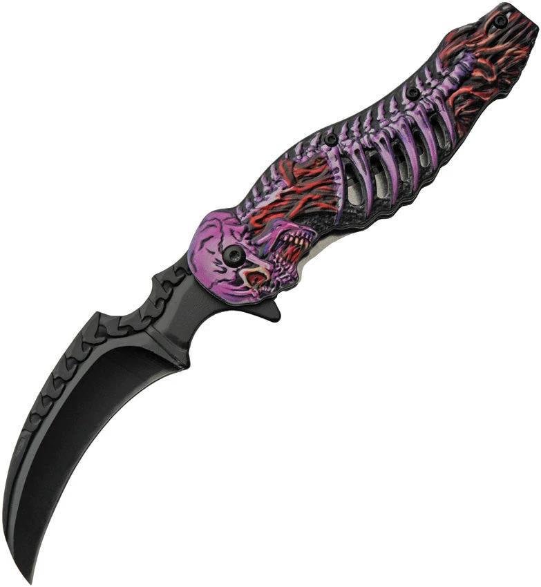 Rite Edge Skull Talon Linerlock A/O 300308-PU by Rite Edge