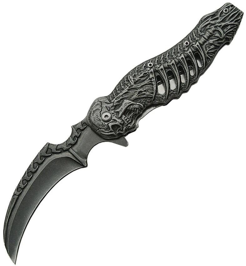 Rite Edge Skull Talon Linerlock A/O 300308-SW by Rite Edge