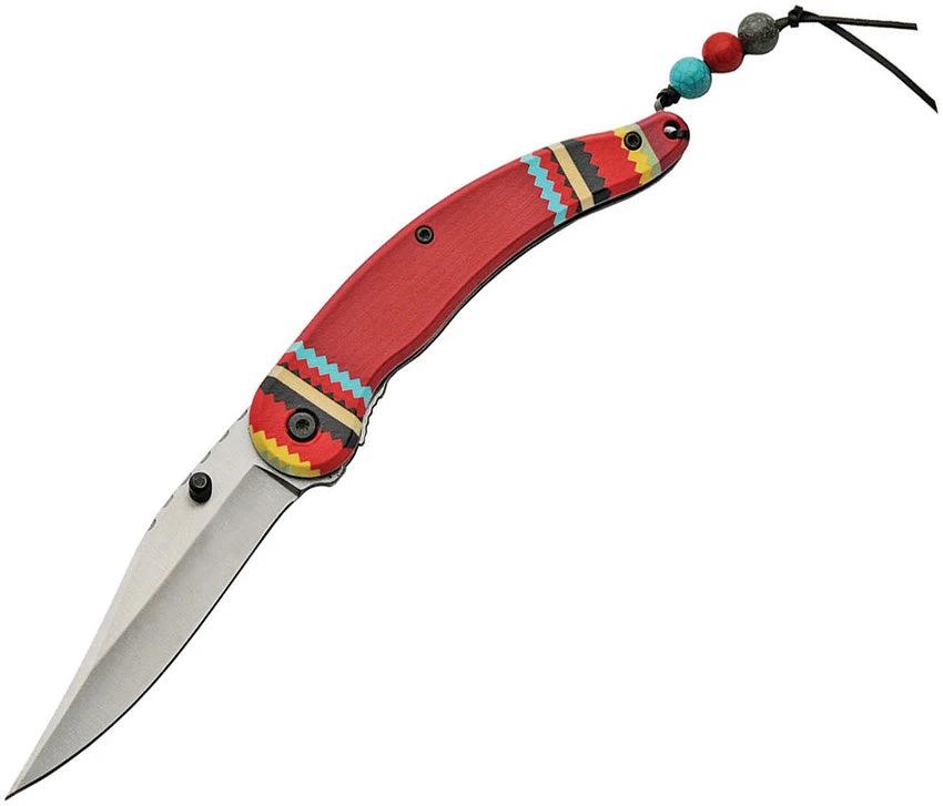 Rite Edge Spirit Linerlock A/O Red 300450-RD by Rite Edge