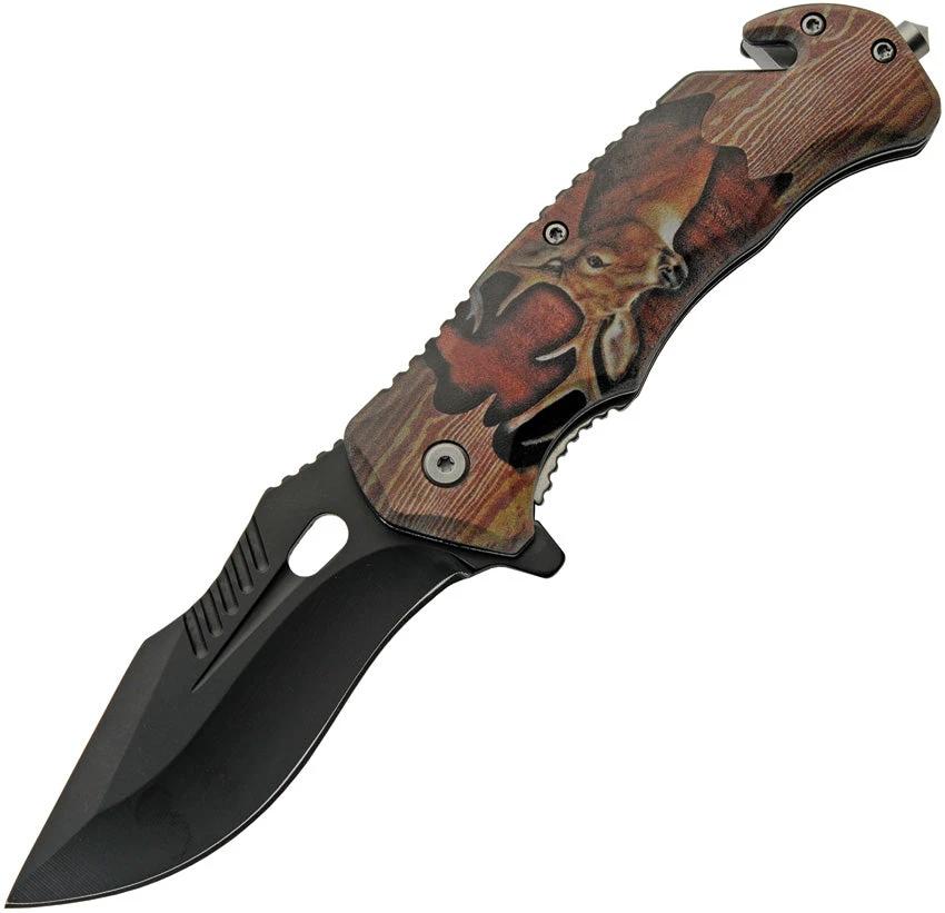 Rite Edge Wildlife Linerlock AO Buck A/O 300556-DE by Rite Edge