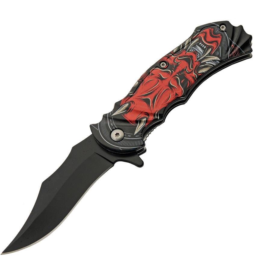 China Made Warrior Linerlock A/O 300573-RD