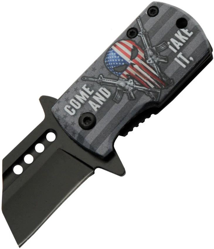 Rite Edge Money Clip Framelock A/O Skull 300590-TM by Rite Edge