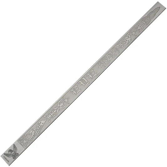 Templar Sword Replica 37 Inch Stainless Blade Boxed With Etching Black Synthetic Handle Collectors Edition by China Made