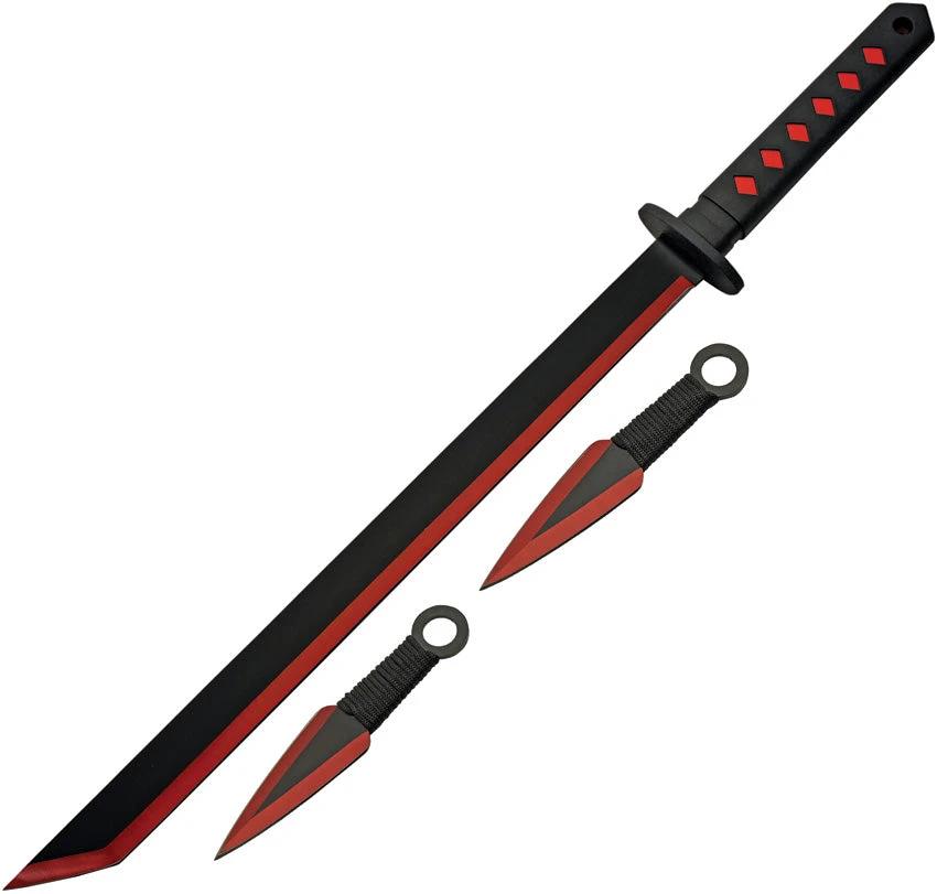 Rite Edge Ninja Sword Thrower Set Red 926971-RD by Rite Edge