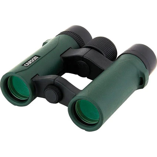 Carson Optics 8x26 Binoculars For Outdoor Enthusiasts Waterproof Shockproof BAK4 Prism by Carson Optics