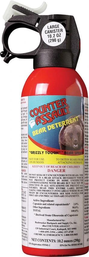 Counter Assault Bear Spray Canister 10.2 1506-7034 by Counter Assault