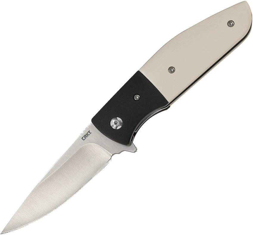 CRKT Curfew Linerlock A/O White 2867 by CRKT