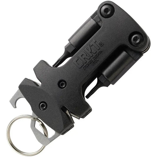 CRKT Knife Maintenance Tool 9704 For Knife Enthusiasts With Tungsten Carbide Sharpener And Ceramic Honing Edge by CRKT