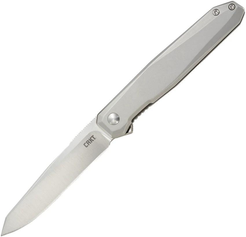 CRKT Facet Framelock Premium Assisted Opening Knife By Ken Onion For EDC Enthusiasts D2 Blade Satin Handle by CRKT