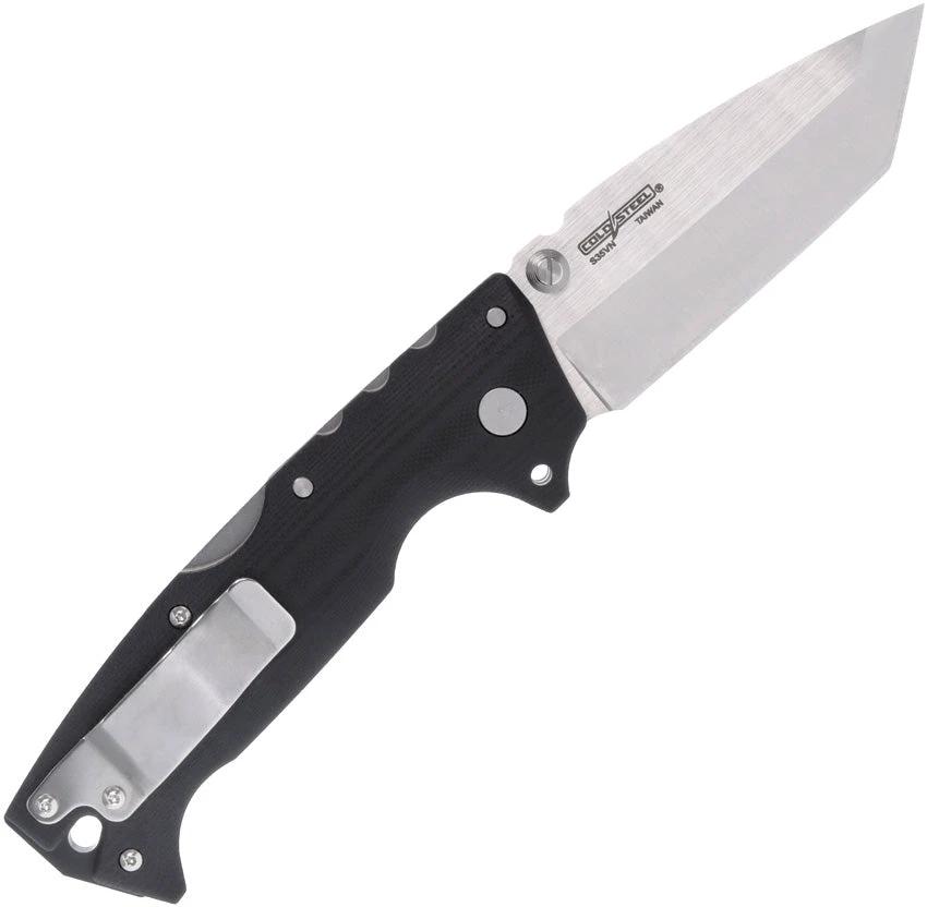 Cold Steel AD-10 Lockback Tanto Knife With S35VN Blade And G10 Handle For EDC Outdoors by Cold Steel