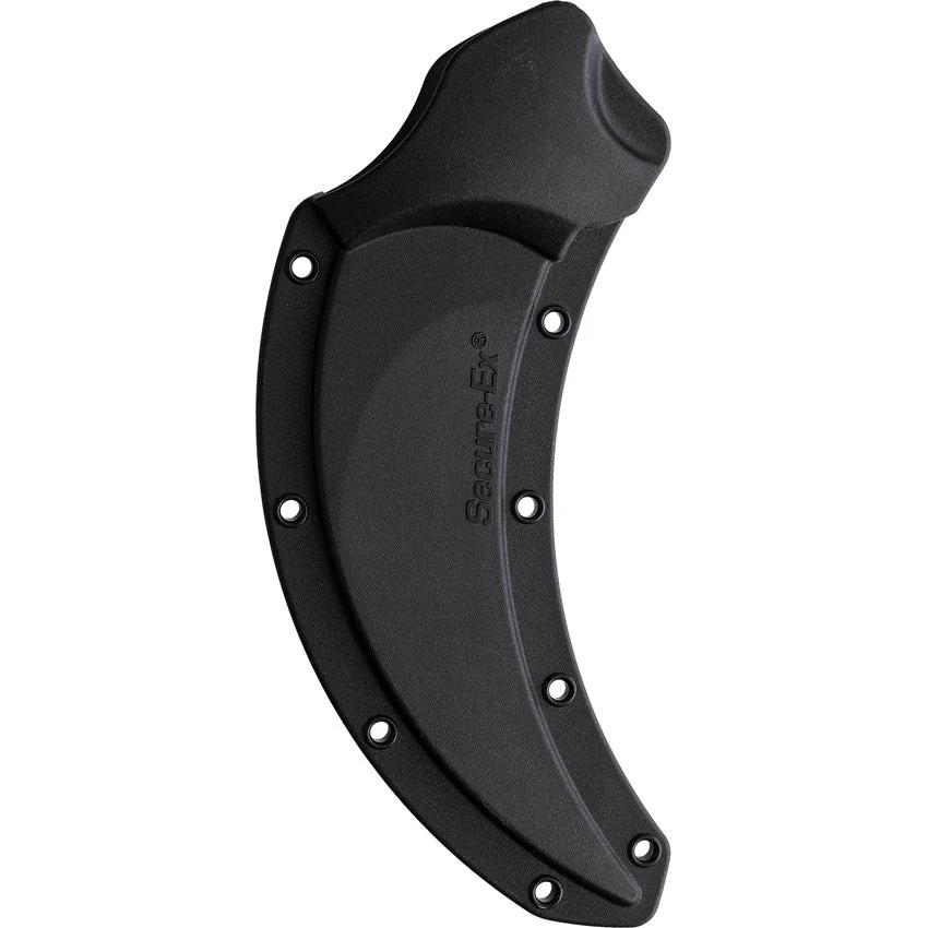 Cold Steel Karambit 8.75in Overall AUS8A Black Blade KrayEx GrivEx Handle Finger Ring SecureEx Belt Sheath Tactical EDC by Cold Steel