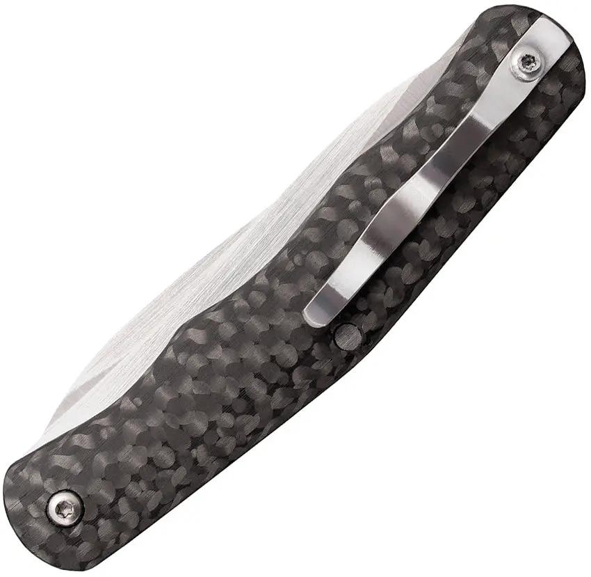 Cold Steel Lucky Pen Knife CS 54 VPN EDC Pocket Knife With Satin S35VN Blades And Slip Joint Carbon Fiber Handle by Cold Steel