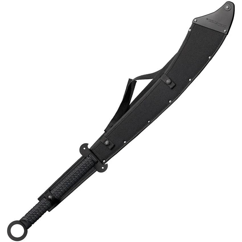Cold Steel Chinese Sword Machete CS-97TCHS For Outdoor Enthusiasts - 24in 65Mn Blade, Full Tang, Rugged Matte Finish by Cold Steel