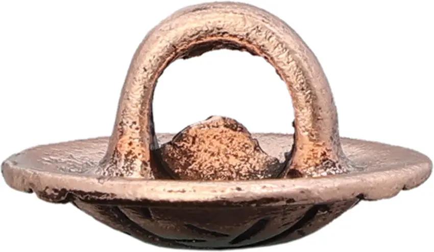 Coeburn Tool Spartan Shield Copper Bead 0.65in Fits 550 Paracord Single Hole Durable Copper Color Metal Alloy by Coeburn Tool