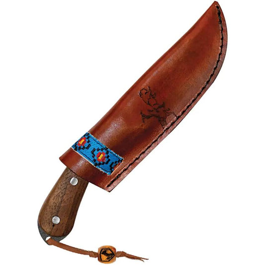 Condor Blue River Knife CTK2825 1095HC Full Tang With Walnut Turquoise Handle For Outdoor Enthusiasts by Condor