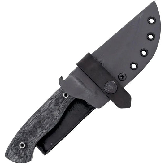 Condor Ripper Knife CTK3939 4.5in Satin 1095HC Blade Full Tang Micarta Handle With Kydex Sheath For Outdoorsmen by Condor