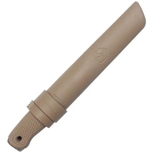 Condor Bushglider Knife Desert Tan 1095HC Full Tang 9In Outdoor Survival Knife for Hikers by Condor