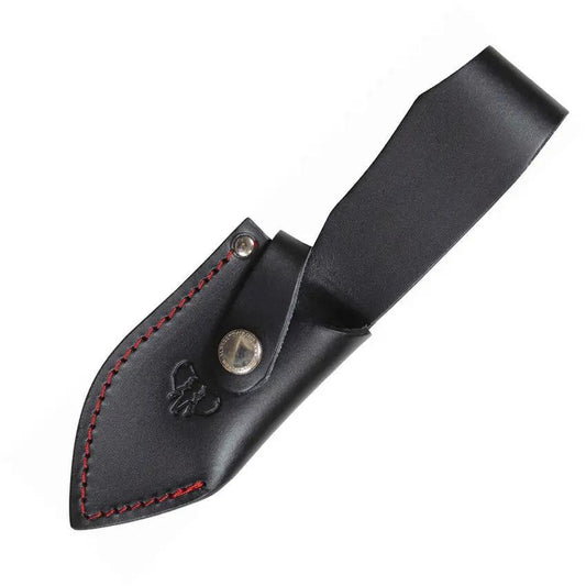 Cudeman Huracan Fixed Blade Knife 3.5in N690 Satin Blade Full Tang Micarta Handle Belt Sheath For Outdoor EDC by Cudeman