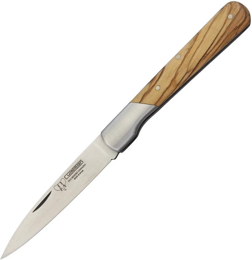 Cudeman Olive Wood Folder 409-L by Cudeman
