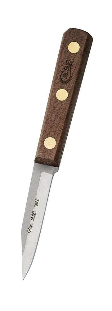 Case Household Cutlery 3" Clip Point Paring Knife – Solid Walnut Handle