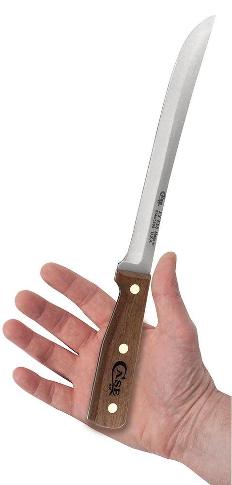 Case Household Cutlery 9" Slicing Knife – Solid Walnut Handle by Case Cutlery