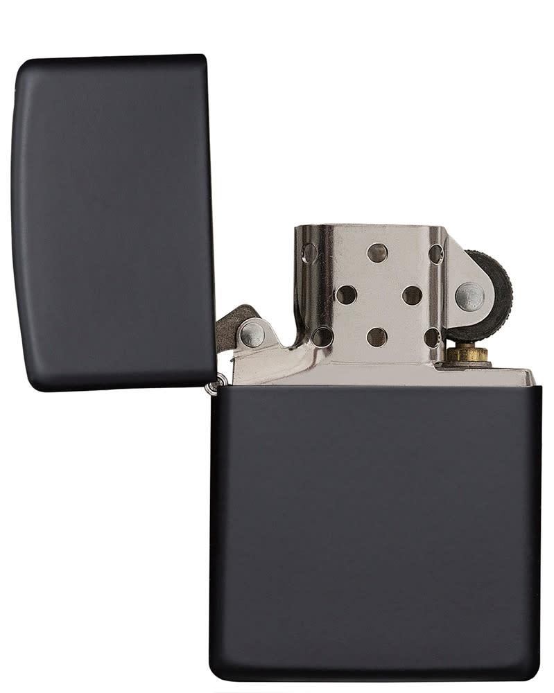 Zippo Classic Black Matte Windproof Lighter – Made in USA