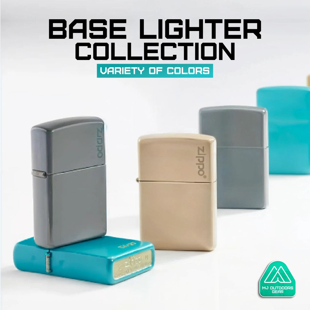 Zippo Classic Flat Turquoise Logo 49454ZL