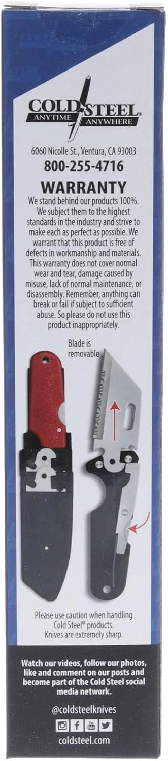 Cold Steel 40AT Click-N-Cut Hunter Lockback Knife by Cold Steel